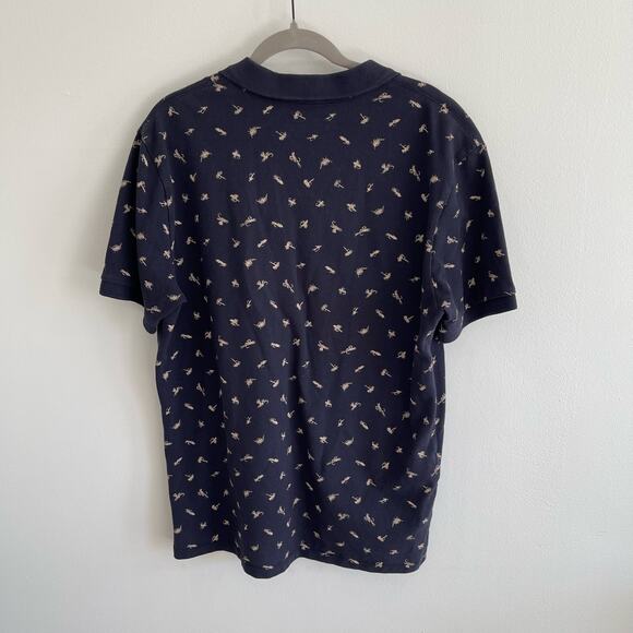 Men's Large Eddie Bauer Patterned Polo - Picture 2 of 2